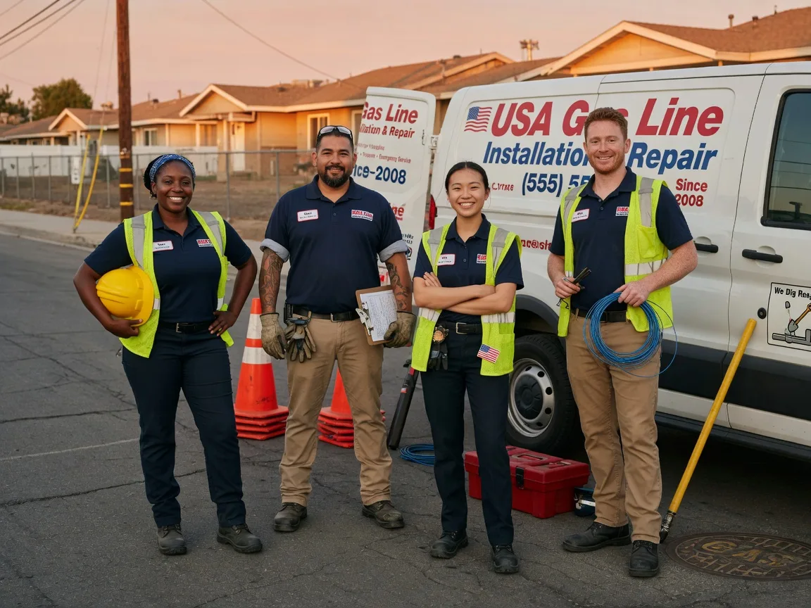 Gas Line Installation company in Tonica, IL